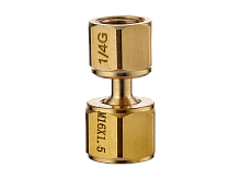 Переходник 1/4 (внут)—М16×1.5 (внут) IZT5682 СВАРОГ IZT5682 по лучшей цене с доставкой - интернет-магазин Прогрессивные решения